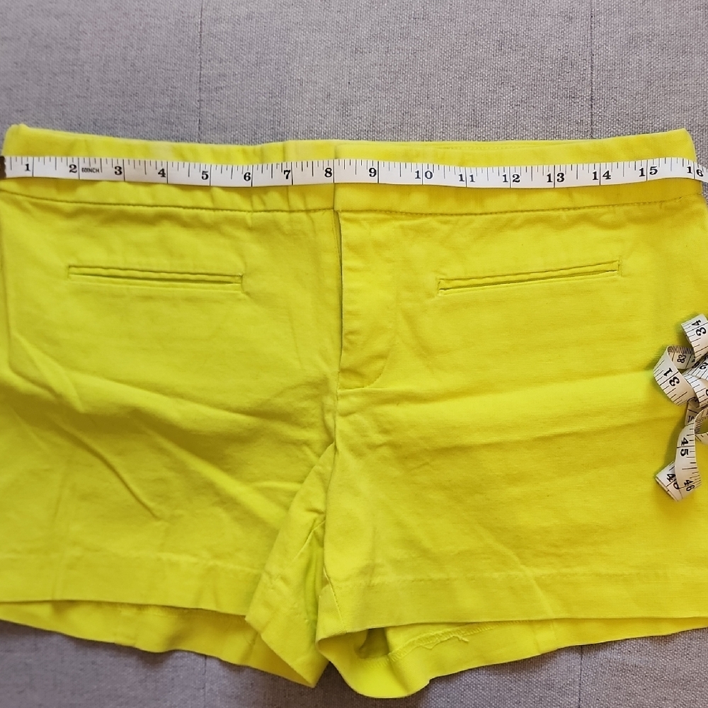 Yellow Women's Shorts - Picture 4 of 6